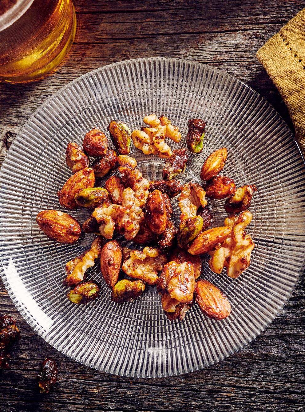 Roasted Nuts with Honey and Sumac RICARDO