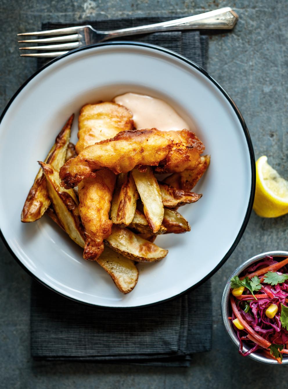Fish and chips de vivaneau RICARDO