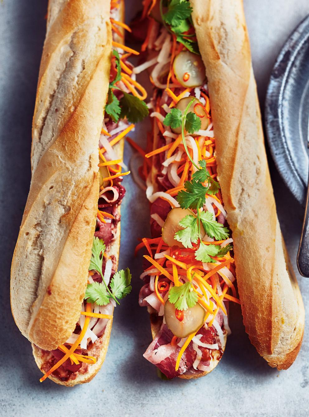 Smoked Meat Banh Mi Sandwich RICARDO