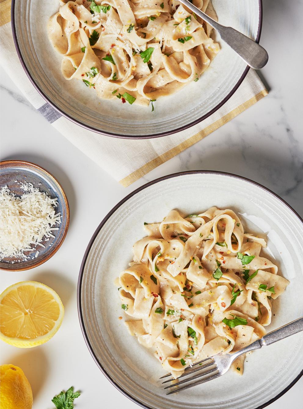 Tagliatelles Sans Gluten Et Sauce Au Citron Ricardo 