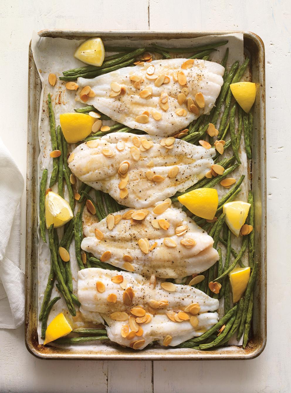 Sole amandine sur une plaque RICARDO