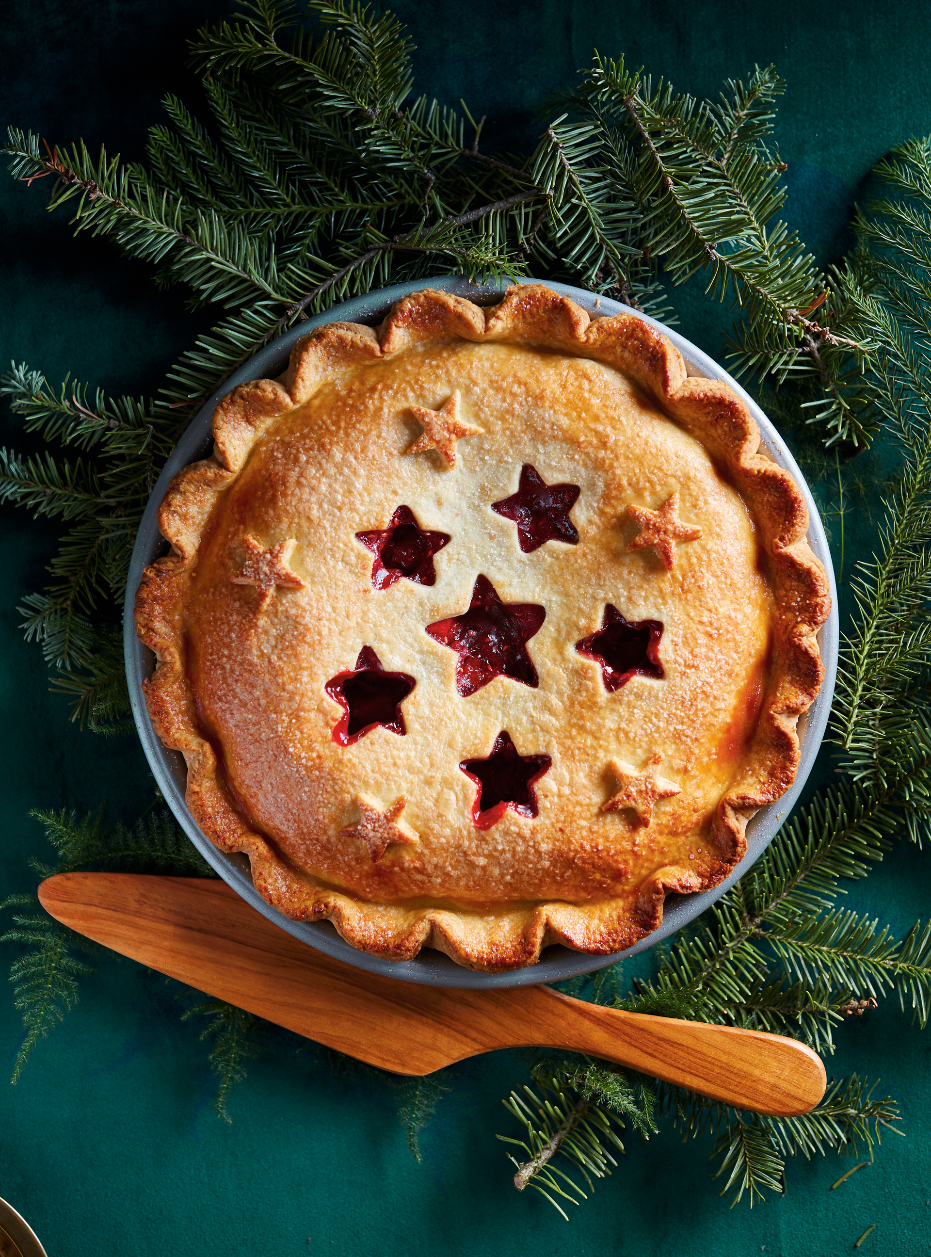 Four-Fruit and Ginger Pie