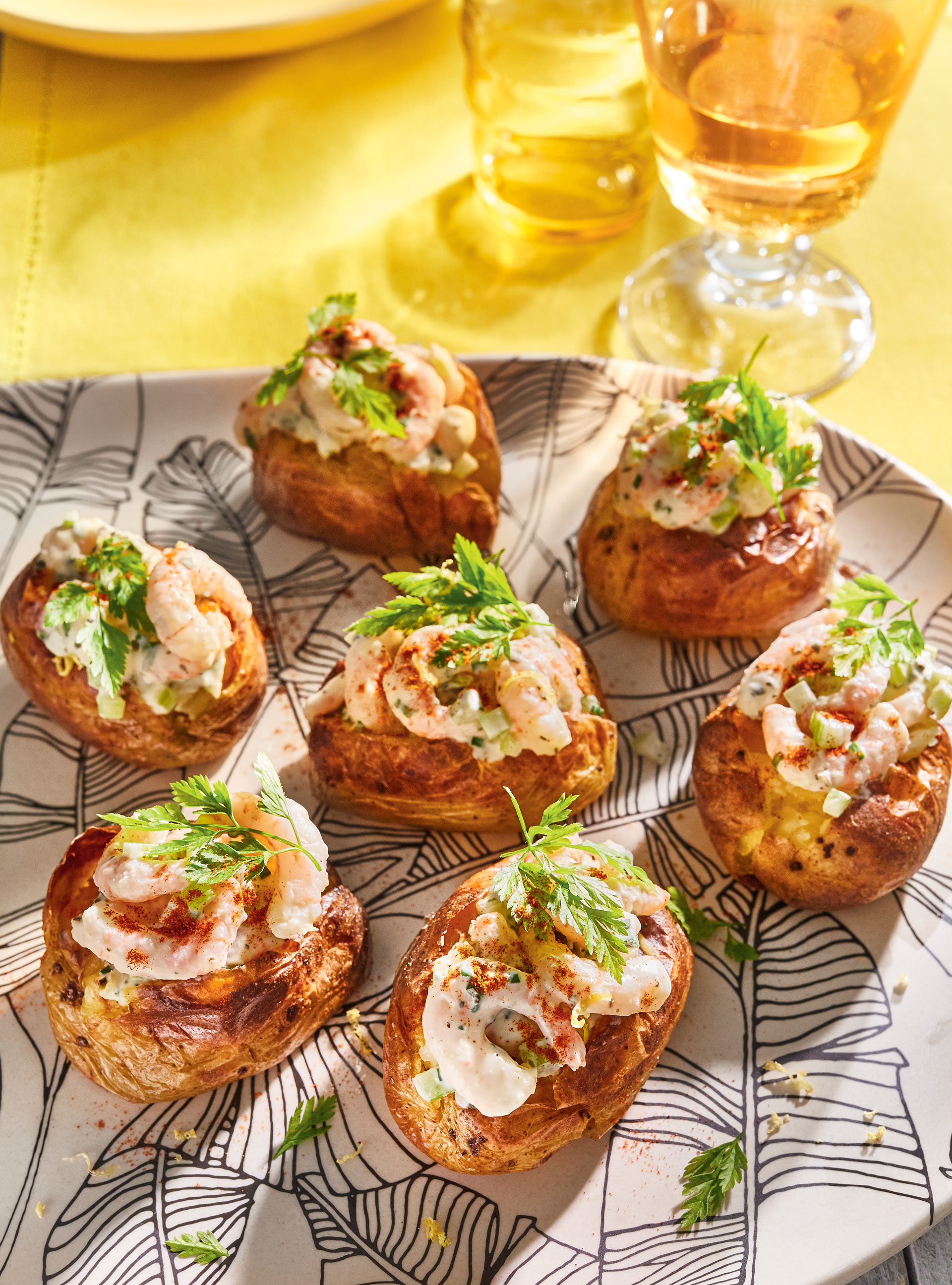 Nordic Shrimp-Stuffed Potatoes