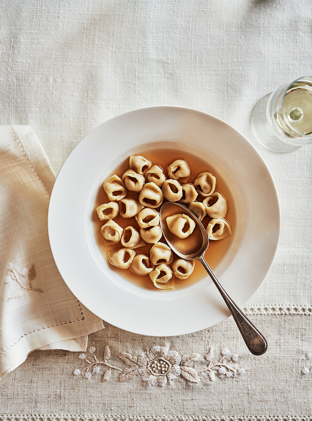 Bouillon pour tortellinis