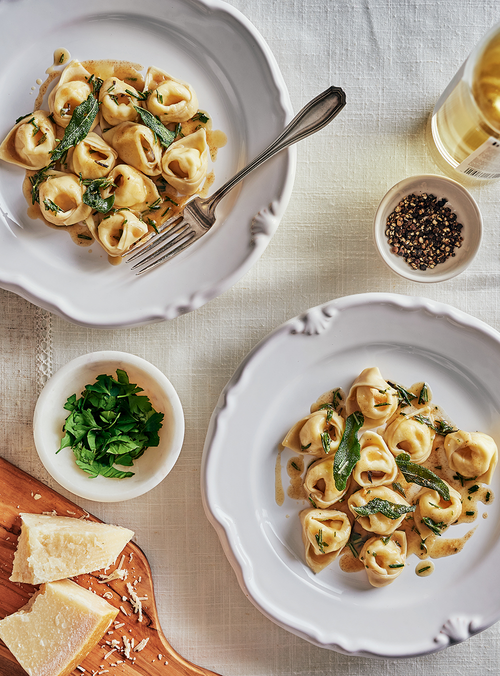 Tortellonis à la ricotta (tortelloni alla ricotta)