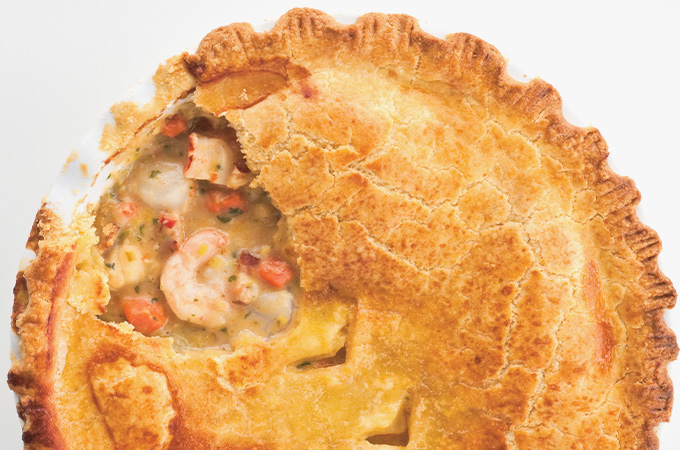 Magdalen Islands Seafood Pot Pie