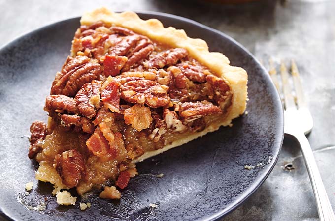 Maple and Bacon Pecan Pie