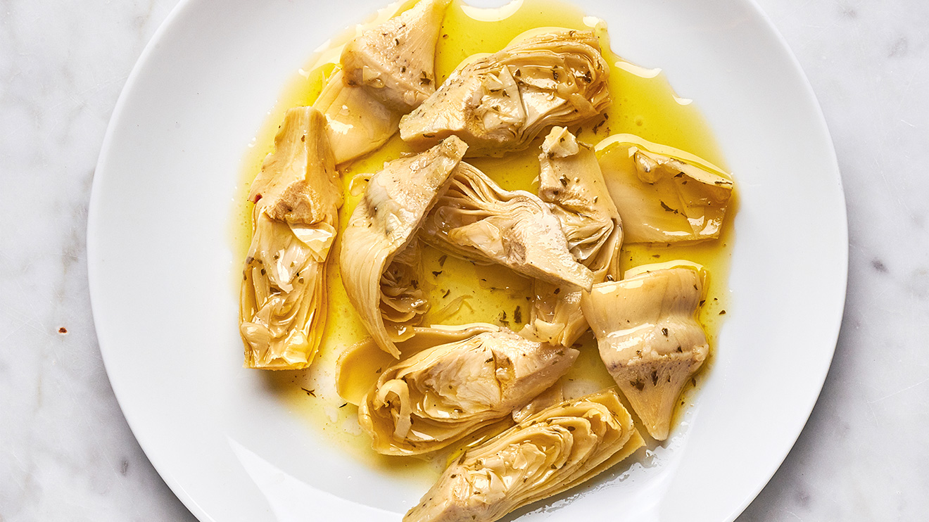 marinated artichokes