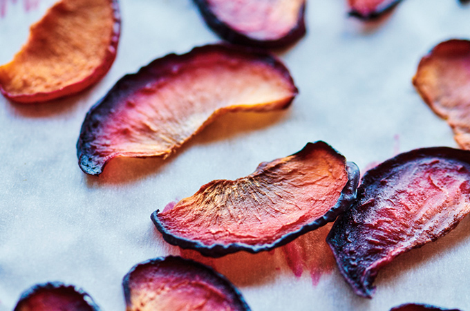 Oven-Dried Plums
