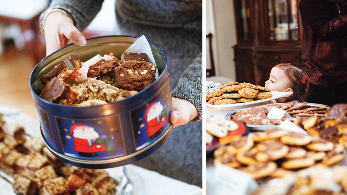 Boîte en métal - Biscuit de Noël 