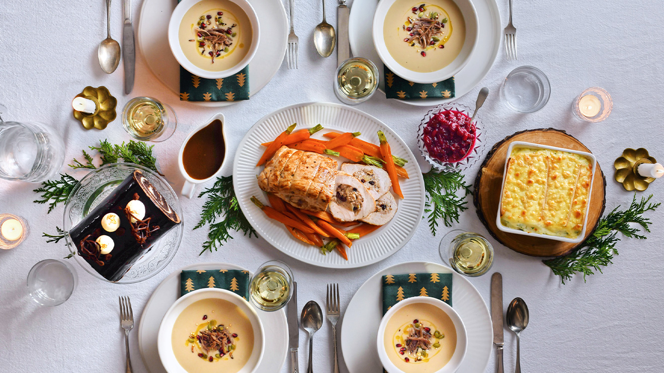 Repas de Noël : bons produits et fait maison 