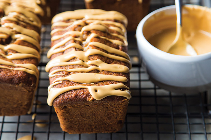 Mini Coffee Banana Bread