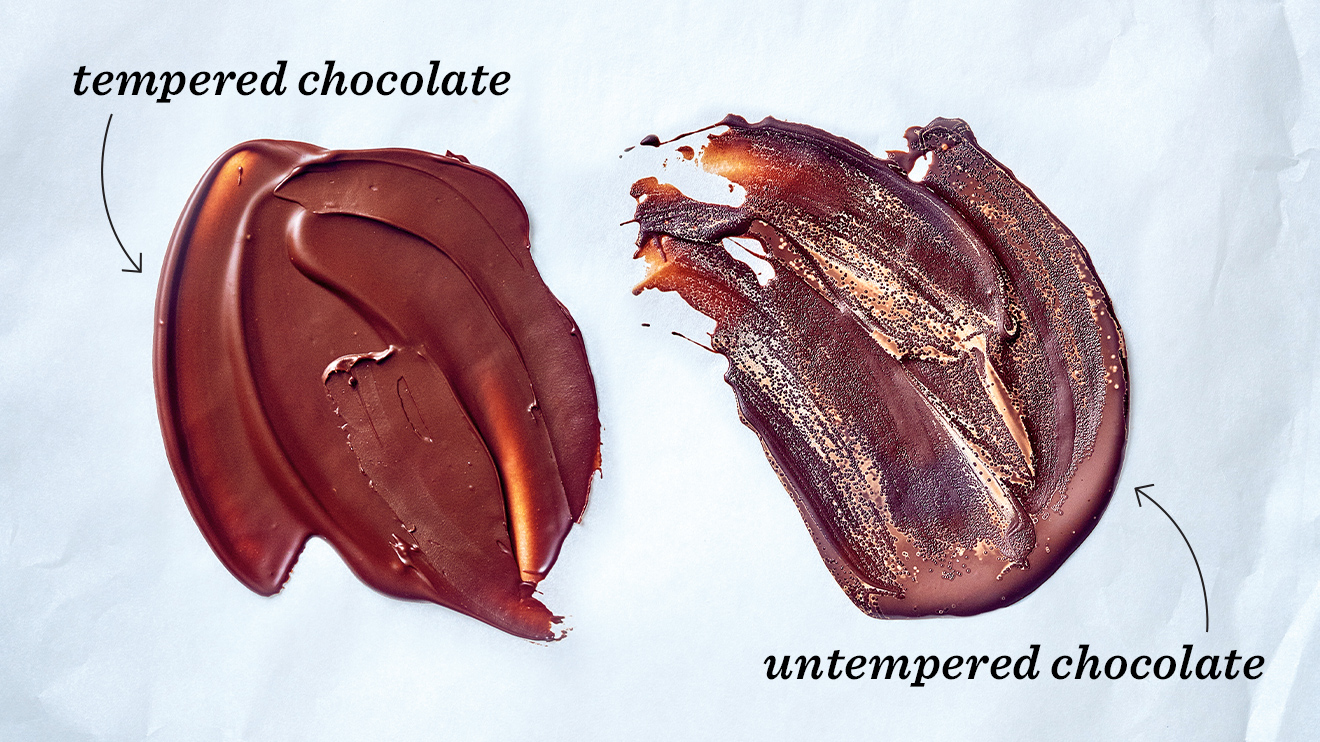 tempered chocolate