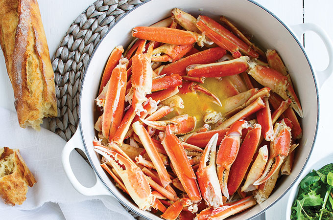 Warm Buttered Crab