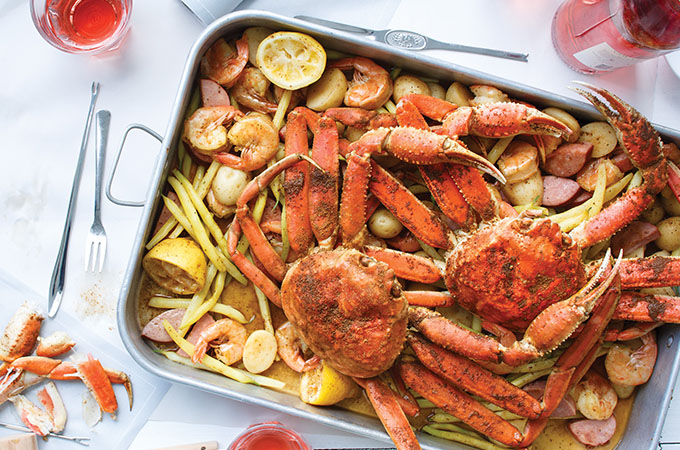 American-Style Crab Boil