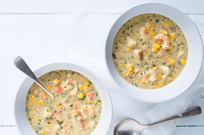 Crab and Shrimp Chowder