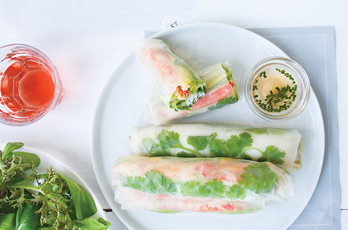 Crab Spring Rolls