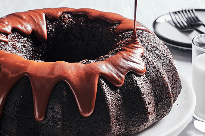 Gâteau au chocolat Devil’s Food Cake végétalien