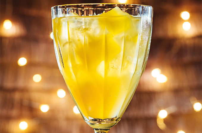 Citrus Champagne Cocktail