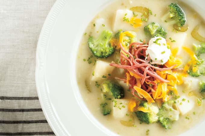 Potato and Broccoli Soup