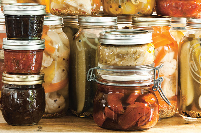 Preserves and marinades