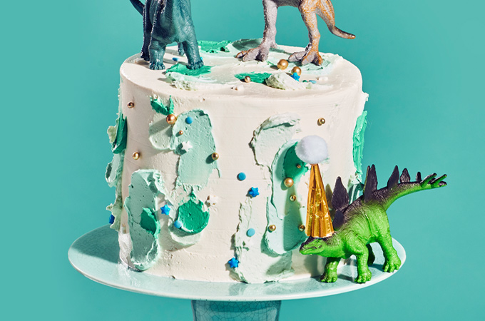 Gâteau dinosaures
