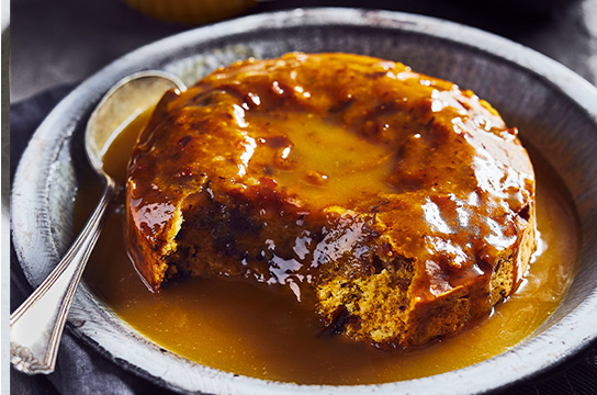 Pressure Cooker Sticky Toffee Pudding