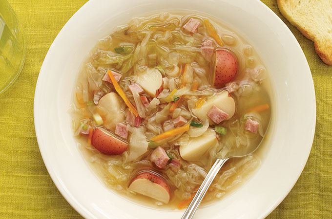 Cabbage and Ham Soup