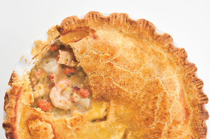 Magdalen Islands’ Seafood Pot Pie