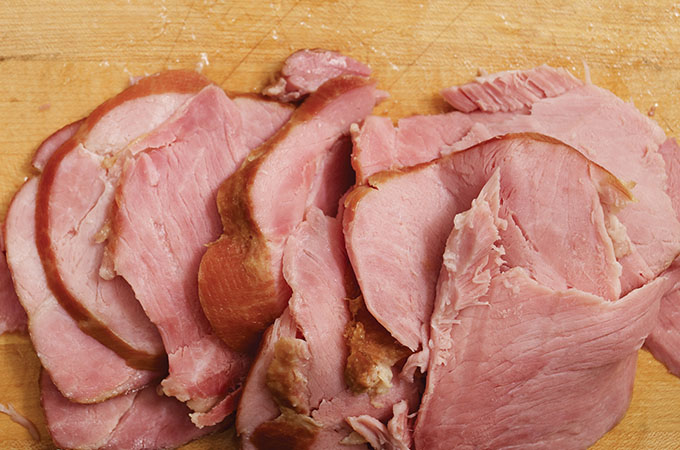 Slow Cooker Maple and Beer-Braised Ham