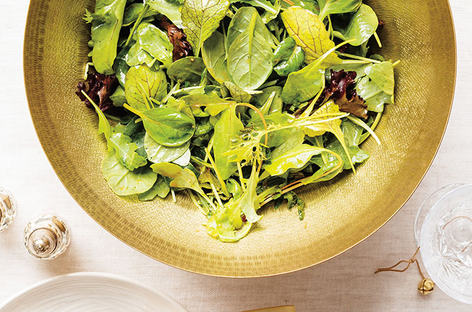 Vinaigrette balsamique-érable pour salade verte