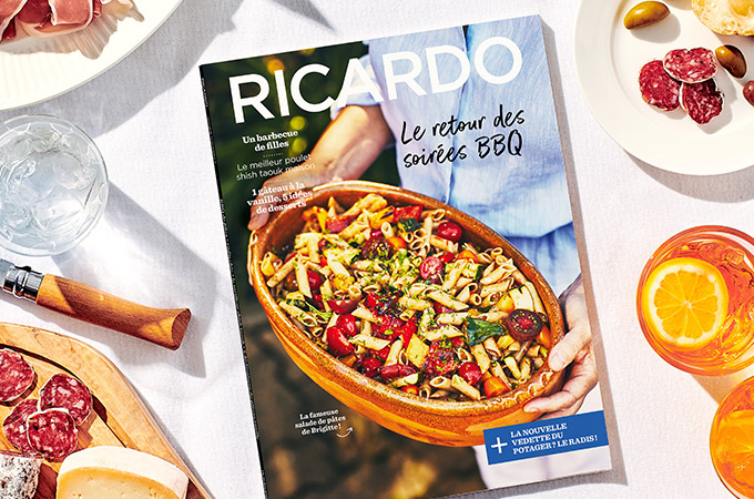 Le retour des soirées BBQ avec le nouveau magazine RICARDO !