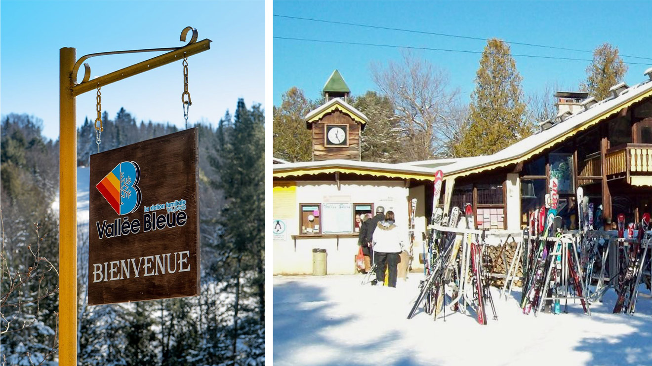 Café de la station de ski Vallée bleue