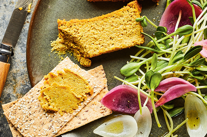 Végé-pâté aux oignons caramélisés