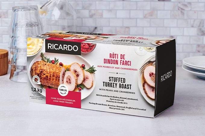 Discover the New RICARDO Stuffed Turkey Roast