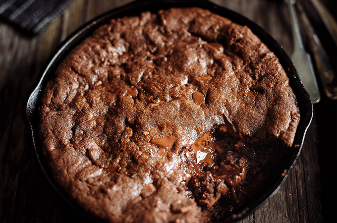 Deep-Dish Chocolate Cookie