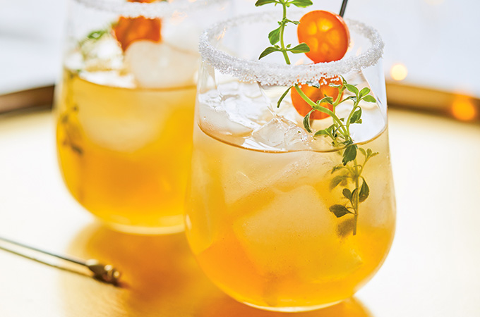 Spiced Rum with Marmalade
