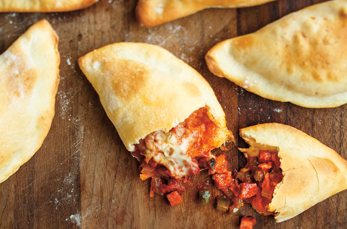 All-Dressed Pizza Pockets (The Best)