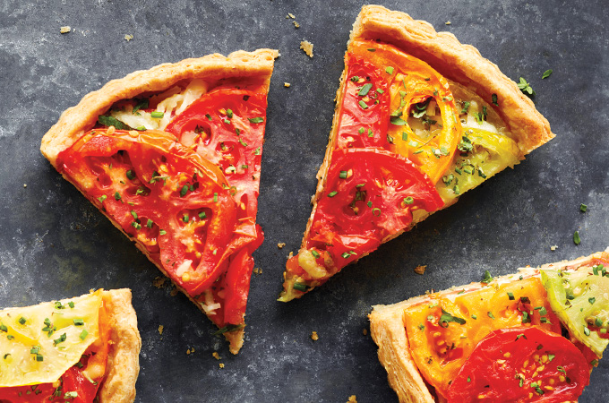 Heirloom Tomato Tart