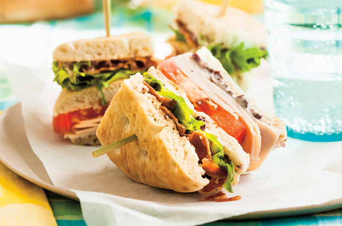 Reinvented Club Sandwich
