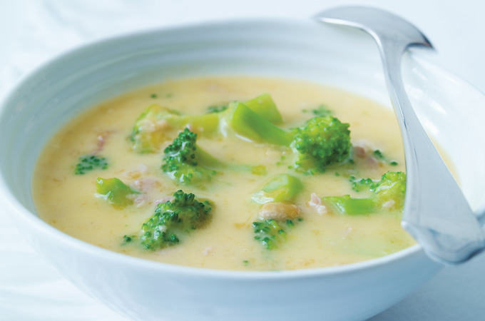 Cheddar and Broccoli Soup