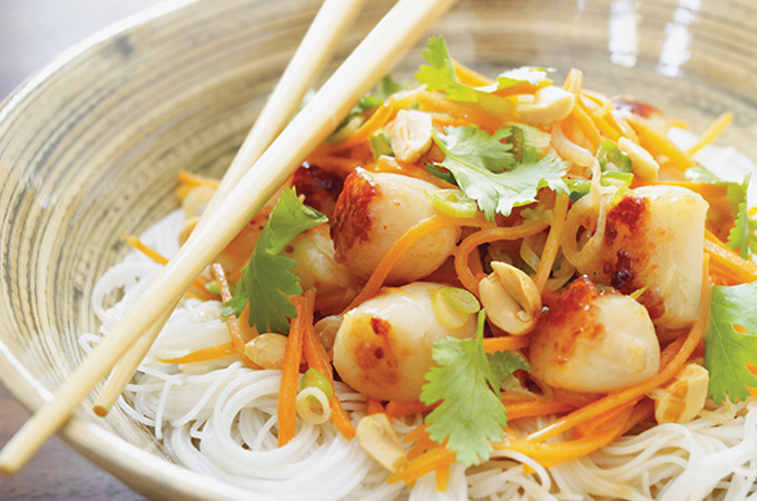 Vietnamese Stir-Fried Scallops