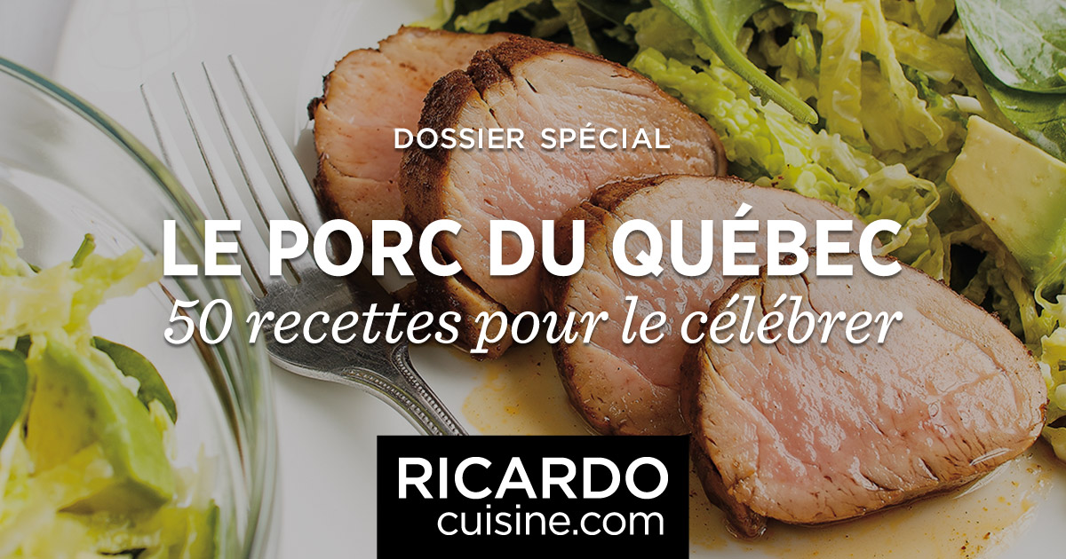 Le Porc Du Québec 50 Recettes Ricardo
